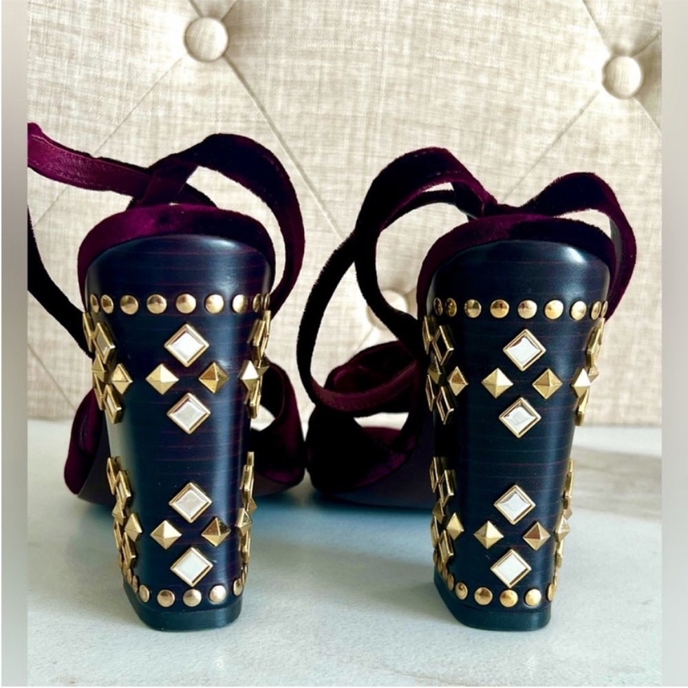 Tory Burch block heel shoes NWOT - Picture 6 of 11
